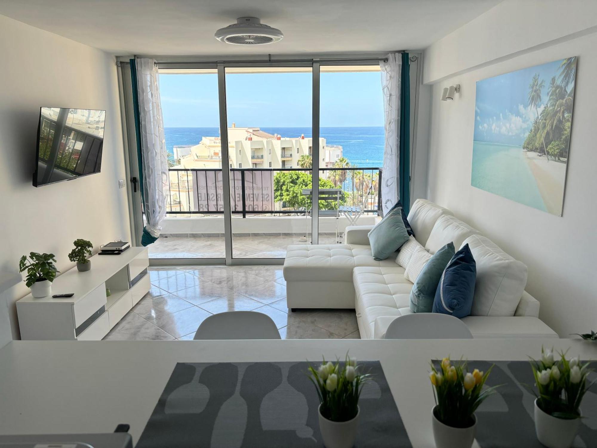 Luxury Ocean View Apartment 6Th Floor Los Cristianos  Dış mekan fotoğraf